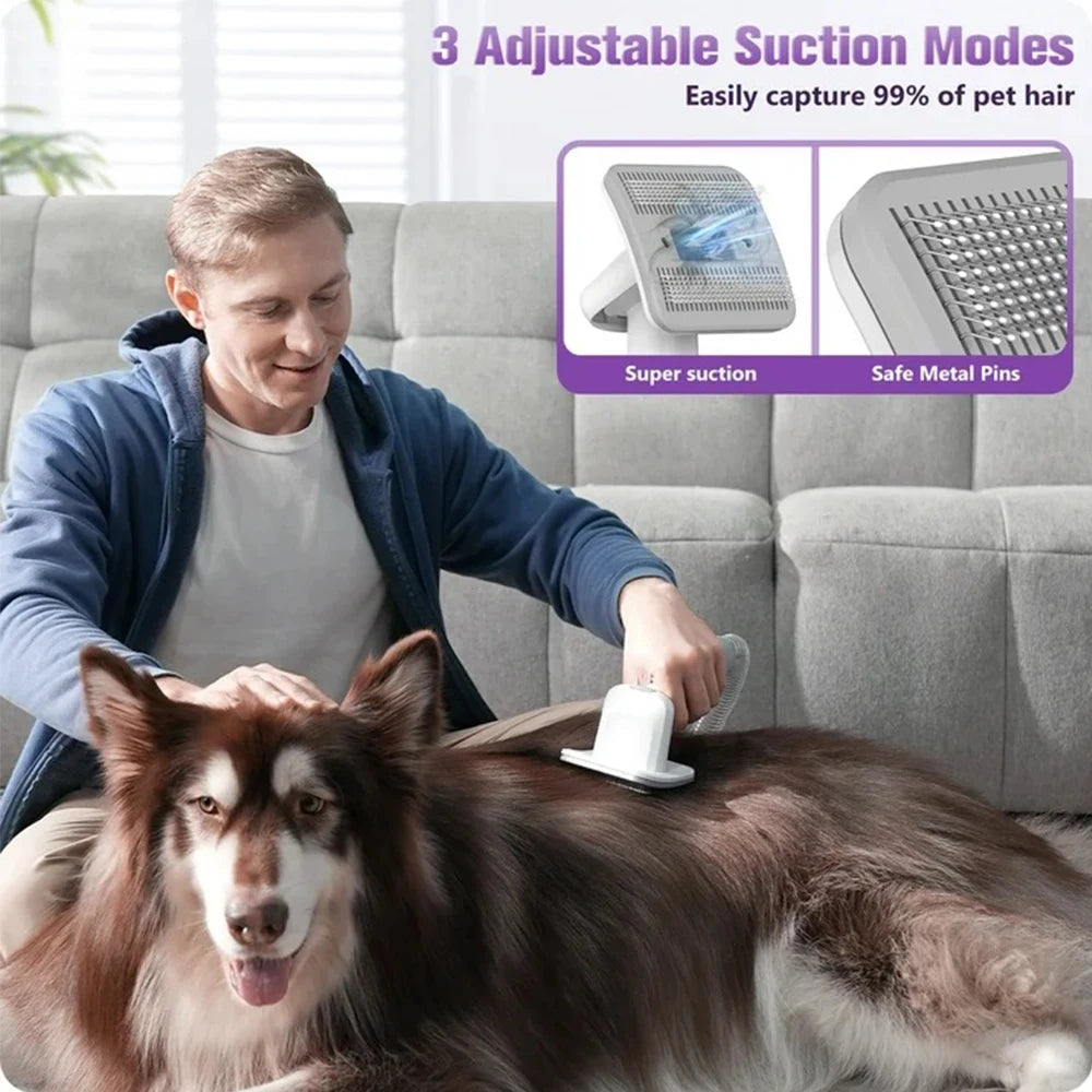 Homeika Pet Grooming Vacuum Kit