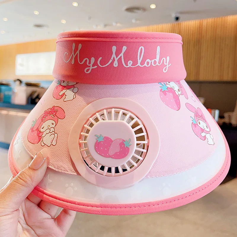 Kawaii Kids USB Fan Hat