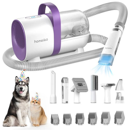 Homeika Pet Grooming Vacuum Kit