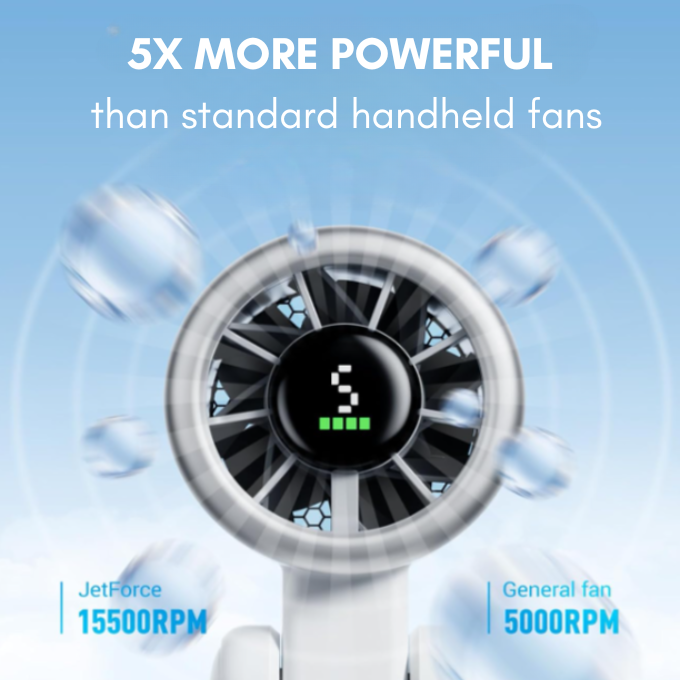 TurboBreeze Mini AC Fan