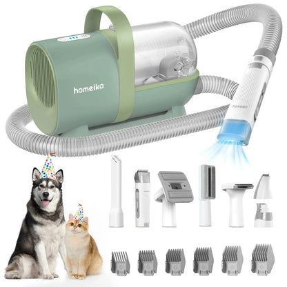 Homeika Pet Grooming Vacuum Kit