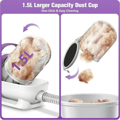 Homeika Pet Grooming Vacuum Kit