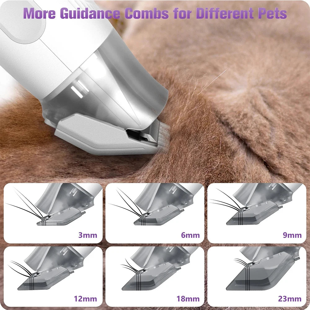 Homeika Pet Grooming Vacuum Kit