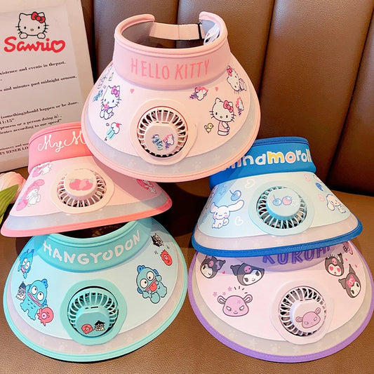 Kawaii Kids USB Fan Hat