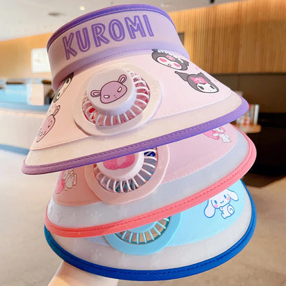 Kawaii Kids USB Fan Hat